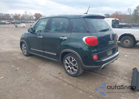 2014 Fiat 500L Trekking из США, поврежденный, VIN ZFBCFADH7EZ019488